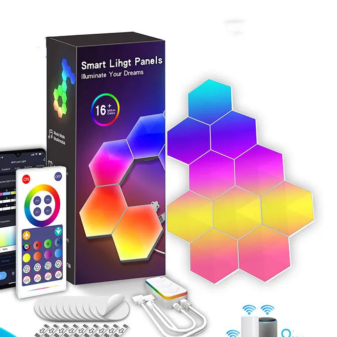 HexaGlow RGB Quantum Lamp