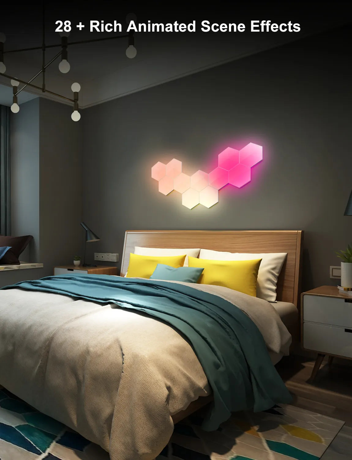 HexaGlow RGB Quantum Lamp